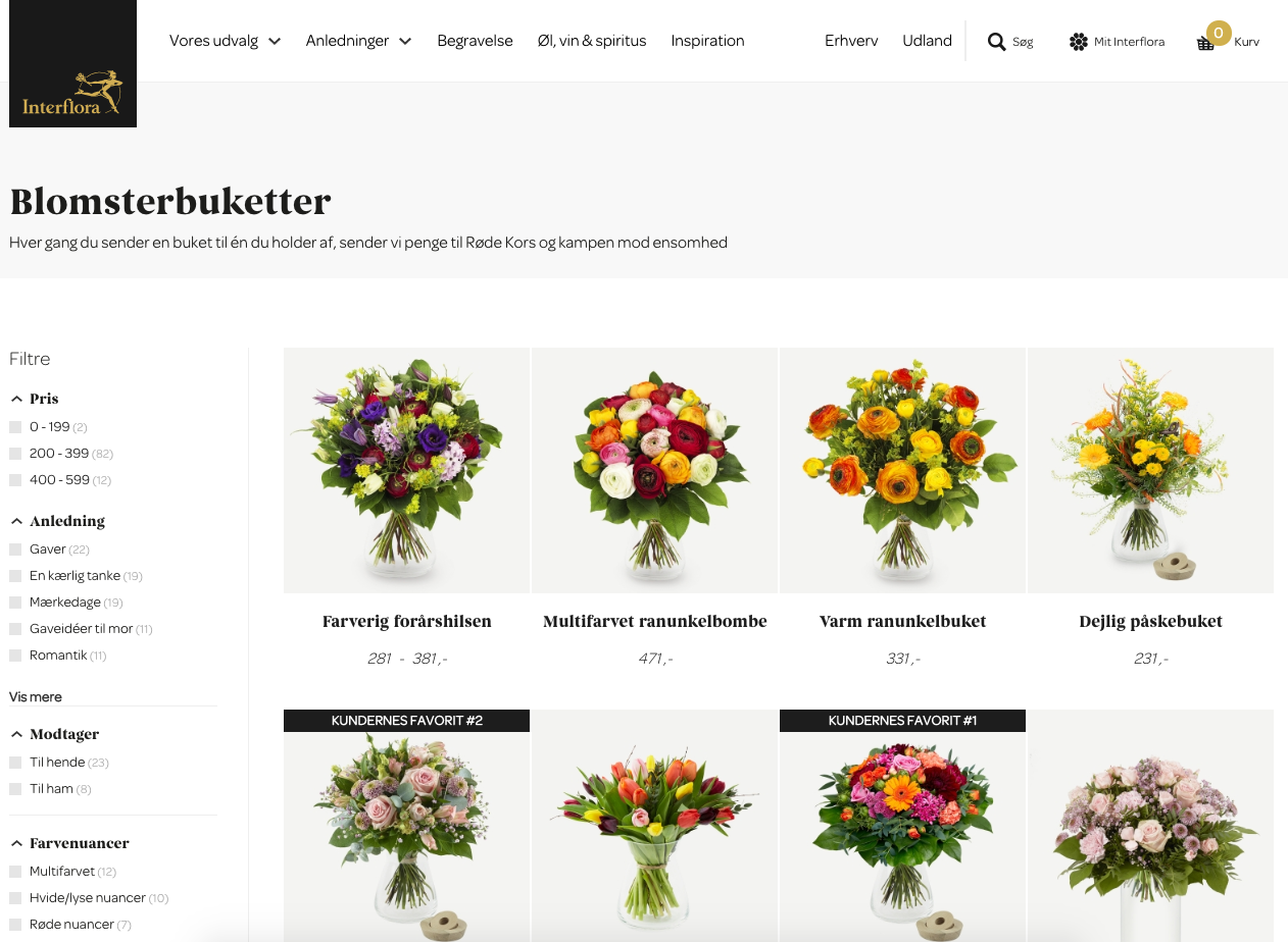 Interflora Denmark Thumbnail