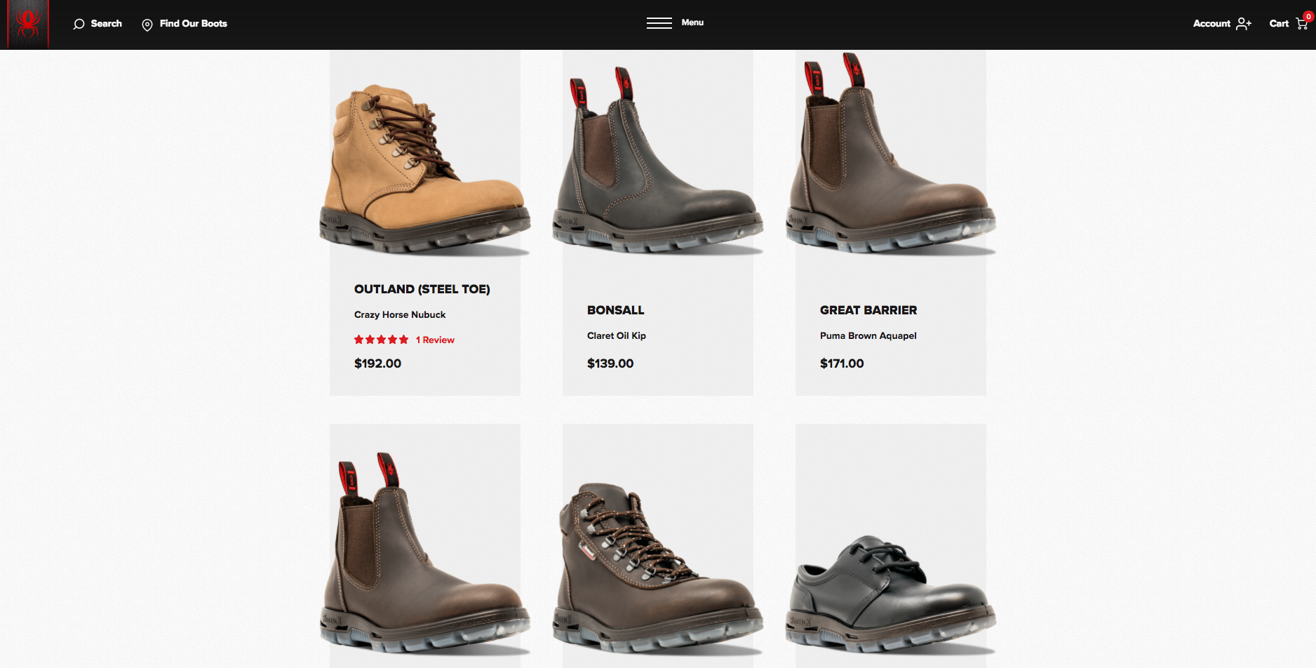 Redback Boots Thumbnail